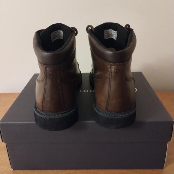 Rockport - Moc Toe Leather Boots - Size 9.5 Men - Picture 6 of 12